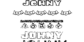 Coloriage Johny