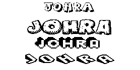 Coloriage Johra