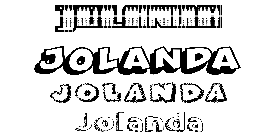 Coloriage Jolanda