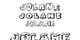 Coloriage Jolane