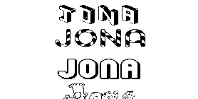 Coloriage Jóna