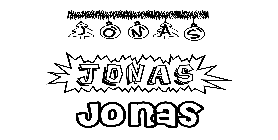 Coloriage Jonas