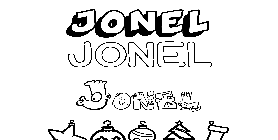 Coloriage Jonel