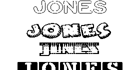 Coloriage Jones