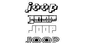 Coloriage Joop