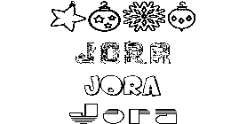 Coloriage Jora