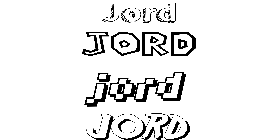 Coloriage Jord