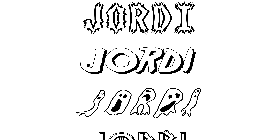 Coloriage Jordi