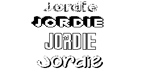 Coloriage Jordie