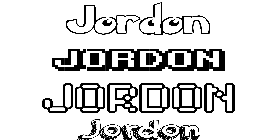 Coloriage Jordon