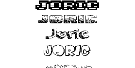 Coloriage Joric