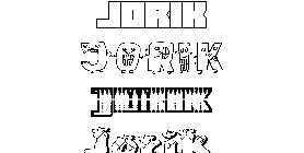 Coloriage Jorik