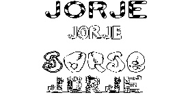 Coloriage Jorje