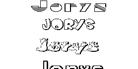 Coloriage Jorys