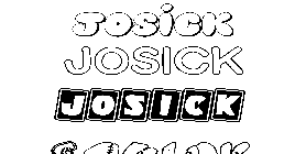 Coloriage Josick