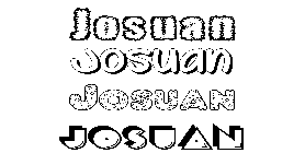 Coloriage Josuan