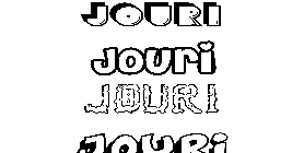 Coloriage Jouri