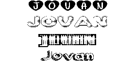 Coloriage Jovan