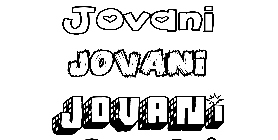 Coloriage Jovani