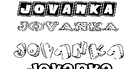 Coloriage Jovanka