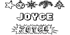 Coloriage Joyce