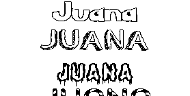 Coloriage Juana