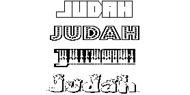 Coloriage Judah