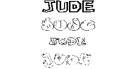 Coloriage Jude