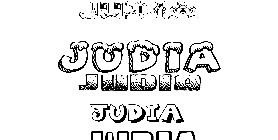 Coloriage Judia