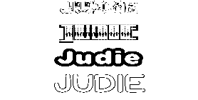 Coloriage Judie