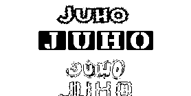 Coloriage Juho