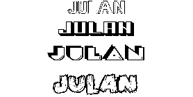 Coloriage Julan