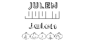 Coloriage Julen