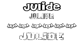 Coloriage Julide