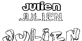 Coloriage Julien