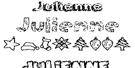 Coloriage Julienne