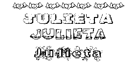 Coloriage Julieta