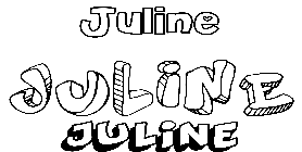 Coloriage Juline