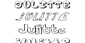 Coloriage Julitte