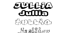 Coloriage Jullia