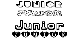 Coloriage Junior