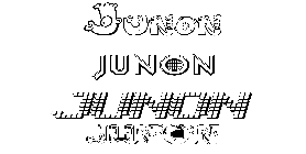 Coloriage Junon