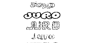 Coloriage Juro