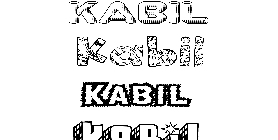 Coloriage Kabil