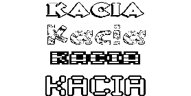 Coloriage Kacia