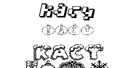 Coloriage Kacy