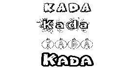 Coloriage Kada