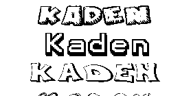 Coloriage Kaden