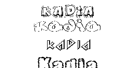 Coloriage Kadia