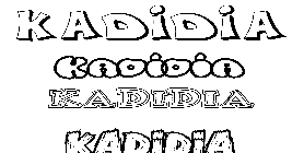 Coloriage Kadidia